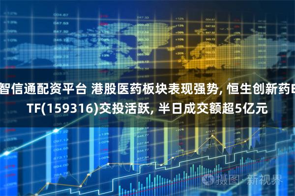 智信通配资平台 港股医药板块表现强势, 恒生创新药ETF(159316)交投活跃, 半日成交额超5亿元